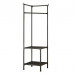 Напольная угловая вертикальная вешалка для одежды и обуви Corner coat rack (RD-2) Стойка-вешалка в гардеробную