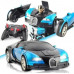 Радиоуправляемый робот-трансформер Bugatti RD-6003 Машинка трансформер робот на пульте управления
