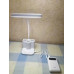 Светодиодная настольная лампа Led table lamp qp-2209-B с USB Гибкая светодиодная лампа на аккумуляторе
