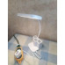 Светодиодная настольная лампа Led table lamp qp-2209-B с USB Гибкая светодиодная лампа на аккумуляторе