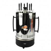 Электрошашлычница вертикальная на 6 шампуров RAF R.8612 1000Вт Шашлычница электрическая бытовая для дома