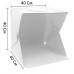 Лайткуб для предметной съемки 40 x 40 см NJ-0065 Раскладной фотобокс с Led-подсветкой