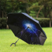 Зонтик автомат антивитер Звездное небо Lesko Up-Brella