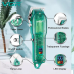 Машинка для стрижки VGR Professional Transparent Green