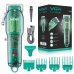 Машинка для стрижки VGR Professional Transparent Green