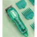 Машинка для стрижки VGR Professional Transparent Green