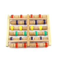 Красочный деревянный массажер для ног