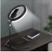 Кольцевая лампа LED Ring Light 26 см с подставкой для настольной сьемки