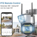 Уличная WIFI камера видеонаблюдения с двумя объективами Smart PTZ 2/2Mп, APP V380Pro, ночная съёмка