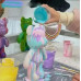 Набор для творчества Флюидный Мишка Раскраска DIY Creative Fluid Bear 33 см 3 краски в комплекте