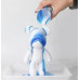 Набор для творчества Флюидный Мишка Раскраска DIY Creative Fluid Bear 33 см 3 краски в комплекте