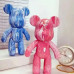 Набор для творчества Флюидный Мишка Раскраска DIY Creative Fluid Bear 33 см 3 краски в комплекте