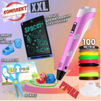 3D ручка Детский набор 3D ручка Pen 6 + планшет для рисования 3D PEN AND436 3D Моделирование