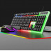 Комплект игровая клавиатура KM-5003 проводная USB с подсветкой RGB и геймерская мышка