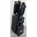 Набор ножей из нержавеющей стали с подставкой Kitchen knife B10932 (7 предметов)