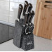Набор ножей из нержавеющей стали с подставкой Kitchen knife B12432 (8 предметов)