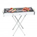 Переносной мангал BARBECUE TRAY 770T MD-008 8009 (80*30*78 см) Мангал барбекю для отдыха на природе