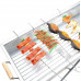 Переносной мангал BARBECUE TRAY 770T MD-008 8009 (80*30*78 см) Мангал барбекю для отдыха на природе