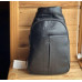 Кожаная мужская нагрудная сумка Backpack for men AND JASPER L99810-b Бананка на грудь из искусственной кожи