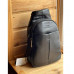 Кожаная мужская нагрудная сумка Backpack for men AND JASPER L99810-b Бананка на грудь из искусственной кожи