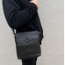 Стильная мужская кожаная сумка через плечо Backpack AND 86001-B Качественная мужская сумка
