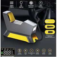 Насос для автомобильных шин Компрессор с цифровым дисплеем 12 В Портативный шинонасос