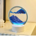 Песочный 3D ночник Настольная RGB лампа художественный свет песочные часы светодиодный светильник с песком