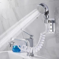 Душевая система на умывальник External Shower с турмалиновой насадкой для душа AND-75