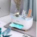 Настольный контейнер для салфеток с подставкой для телефона Tissue box AND-117 Органайзер для салфеток Настольный контейнер для салфеток с подставкой для телефона Tissue box AND-117 Органайзер для салфеток