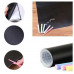 Доска стикер для рисования мелом Black Board Sticker 200х45 см с мелками