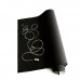 Доска стикер для рисования мелом Black Board Sticker 200х45 см с мелками