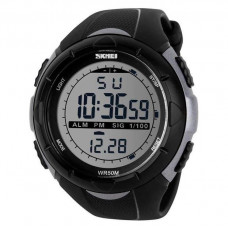 Мужские часы Skmei 1025BK Black, наручные часы тактические противоударные