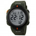 Мужские часы Skmei 1068AG Army Green, наручные часы противоударные