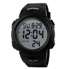 Мужские часы Skmei 1068BK Black, наручные часы противоударные