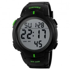 Спортивные мужские часы Skmei 1068GN Green водостойкие наручные кварцевые