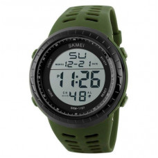 Часы наручные мужские Skmei 1167AG Army Green водостойкие тактические