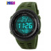 Часы наручные мужские Skmei 1167AG Army Green водостойкие тактические