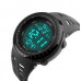 Часы наручные мужские Skmei 1167BK Black водостойкие тактические