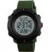 Часы наручные мужские Skmei 1213AG Army Green Big Size часы ударопрочные тактические