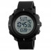Часы наручные мужские Skmei 1213BK Black Big Size часы ударопрочные тактические