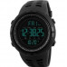 Тактические мужские часы Skmei 1251BK All Black водостойкие наручные кварцевые