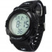 Мужские часы водонепроницаемые тактические Skmei 1258BK Black, наручные часы противоударные