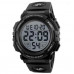 Мужские часы водонепроницаемые тактические Skmei 1258BK Black, наручные часы противоударные
