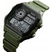 Мужские часы водостойкие с подсветкой Skmei 1299AG Army Green, наручные часы противоударные