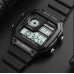 Мужские часы водостойкие с подсветкой Skmei 1299BK Black, наручные часы противоударные