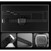 Мужские часы водостойкие с подсветкой Skmei 1299BK Black, наручные часы противоударные