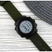 Мужские часы тактические с подсветкой Skmei 1426AGBK Army Green-Black ABS Ring наручные часы противоударные