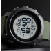 Мужские часы тактические с подсветкой Skmei 1426AGBK Army Green-Black ABS Ring наручные часы противоударные