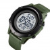 Мужские часы тактические с подсветкой Skmei 1508AGWT Army Green-White наручные часы противоударные