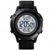 Мужские часы тактические с подсветкой Skmei 1508BKWT Black-White наручные часы противоударные